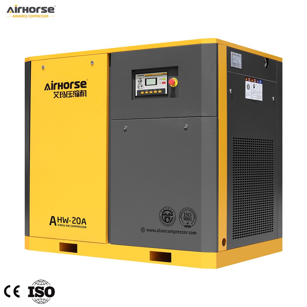 7.5kw 10hp 1000 Liter Hot Sale AirHorse Brand Water Lubrication 100% Oil-free Screw Air Compressor