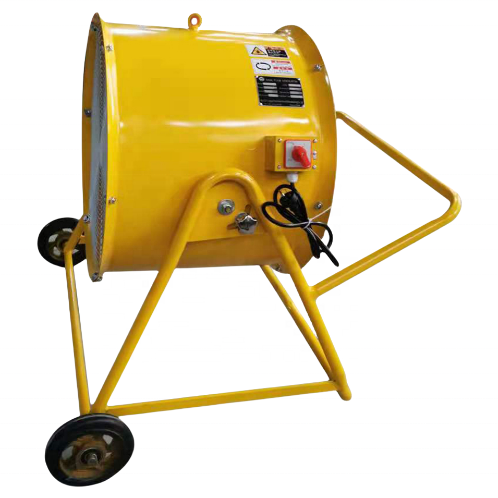 Industrial Blower Customized Portable Ventilation Exhaust Fan Movable Axial Ventilation Fan with Wheels Movable Axial Fan