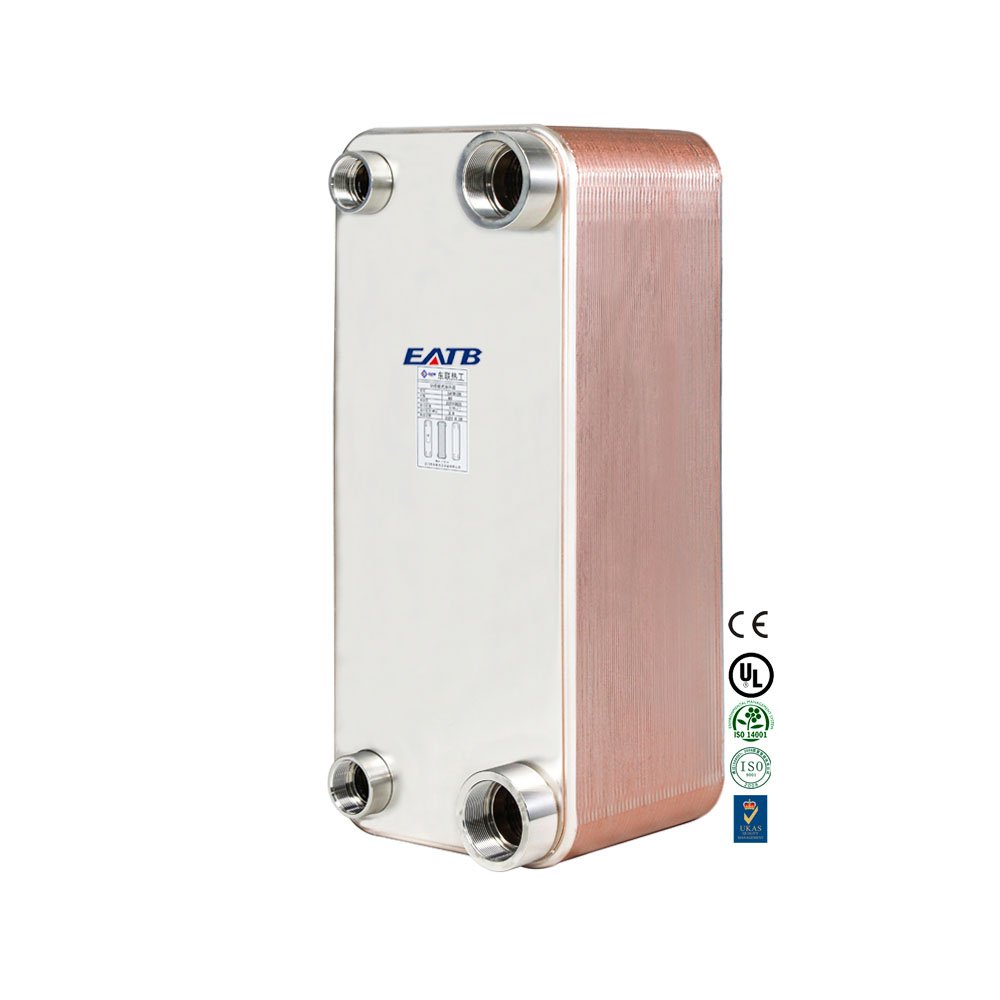 High and Low Temperature Testing Equipment R404 R23 Refrigerant Cooler Evaporator Condenser Brazed Plate Heat Exchanger