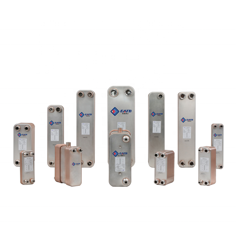 High and Low Temperature Testing Equipment R404 R23 Refrigerant Cooler Evaporator Condenser Brazed Plate Heat Exchanger
