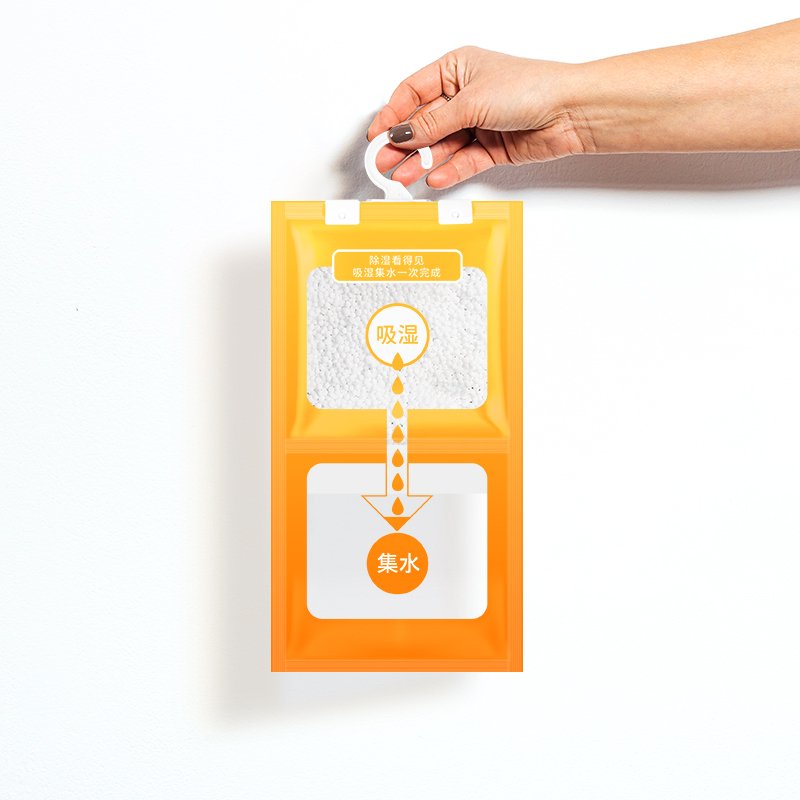 500ml Closet Hanging Moisture Absorber Dehumidifier Bag Humidity Control Sachet