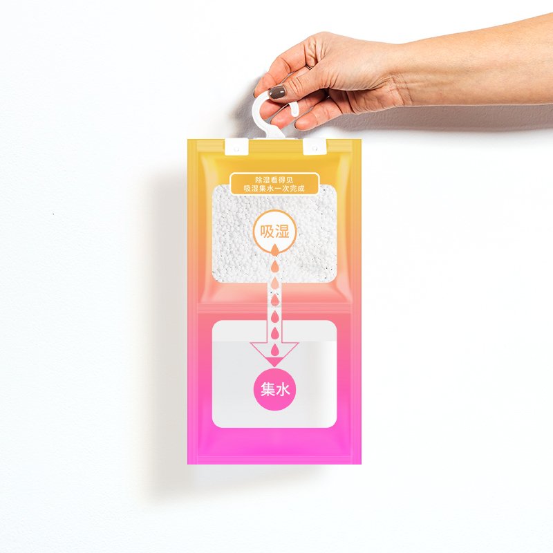 500ml Closet Hanging Moisture Absorber Dehumidifier Bag Humidity Control Sachet