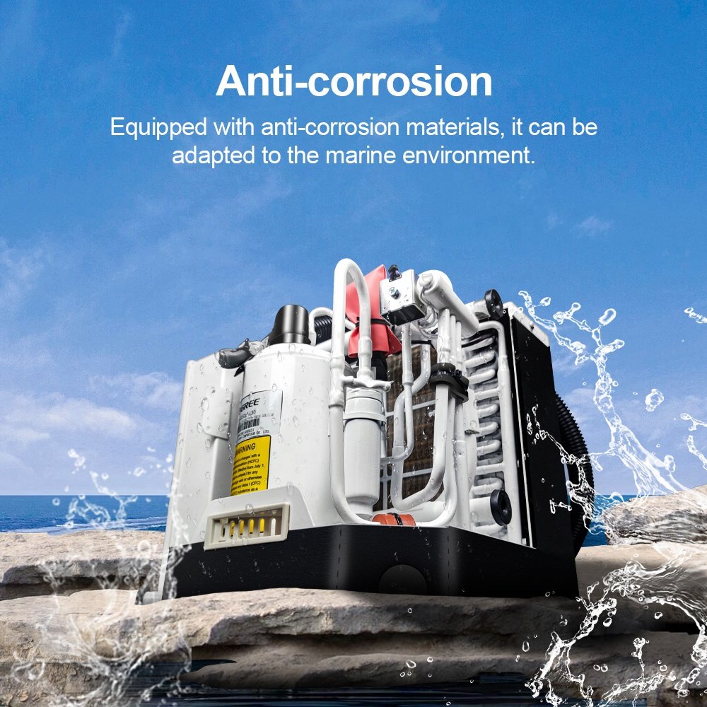 Gree 110V 220 Volt Self Contained Marine Air Conditioning System 9000 12000Btu Industrial Boat Air Conditioner for Vessel Yacht