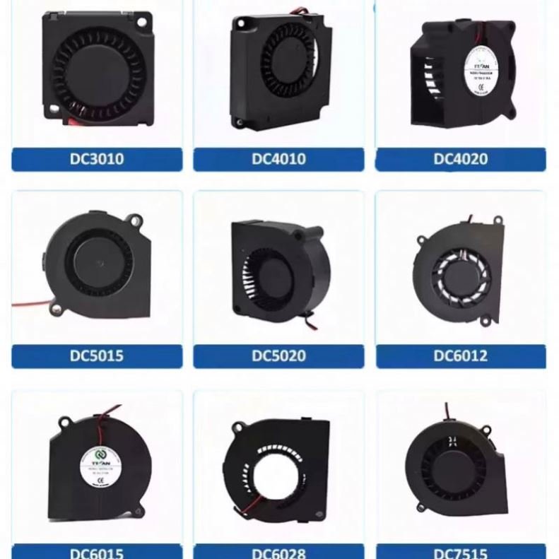 200*200*60mm AC Fan Ball Bearing 150*150*50mm AC Fan Ball Bearing Axial Flow Exhaust Turbo Blower Fan