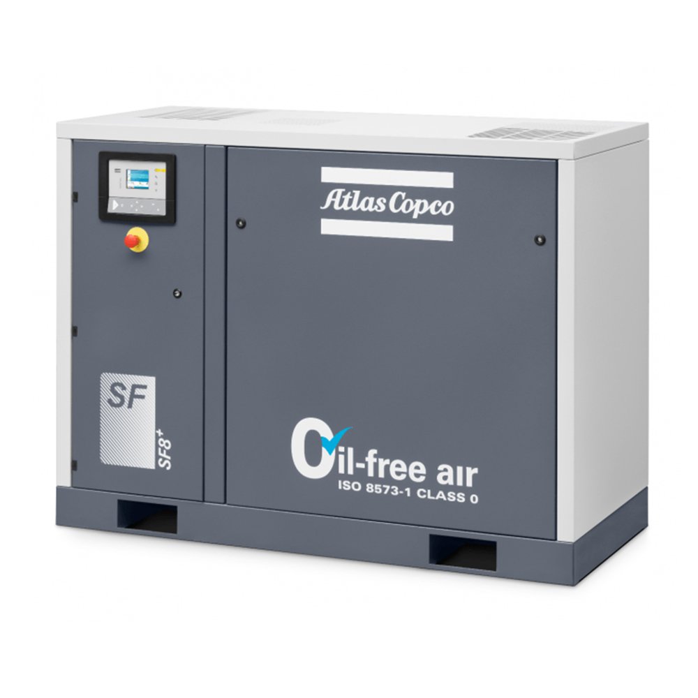 Oil Free Scroll air Compressor Atlas Copco SF8 SF8+ SF8FF Atlas Copco air Compressor