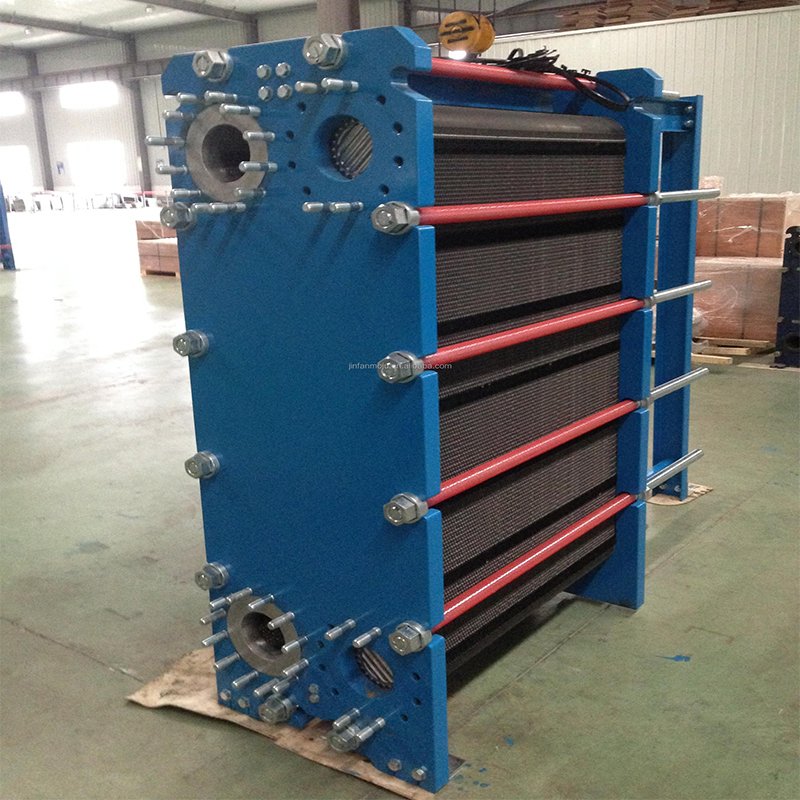 BW Refrigerant R22 R404A R410A Condenser Copper Brazed Plate Heat Exchanger