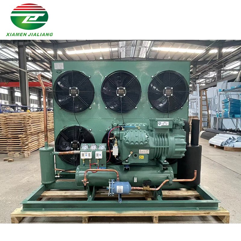 Cooling Compressor System Condenser Unit Refrigeration Cold Storage Room Freezer Semi-hermetic Condensing Unit