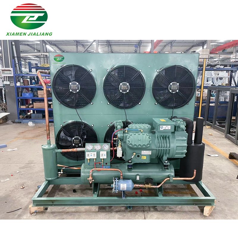 Cooling Compressor System Condenser Unit Refrigeration Cold Storage Room Freezer Semi-hermetic Condensing Unit