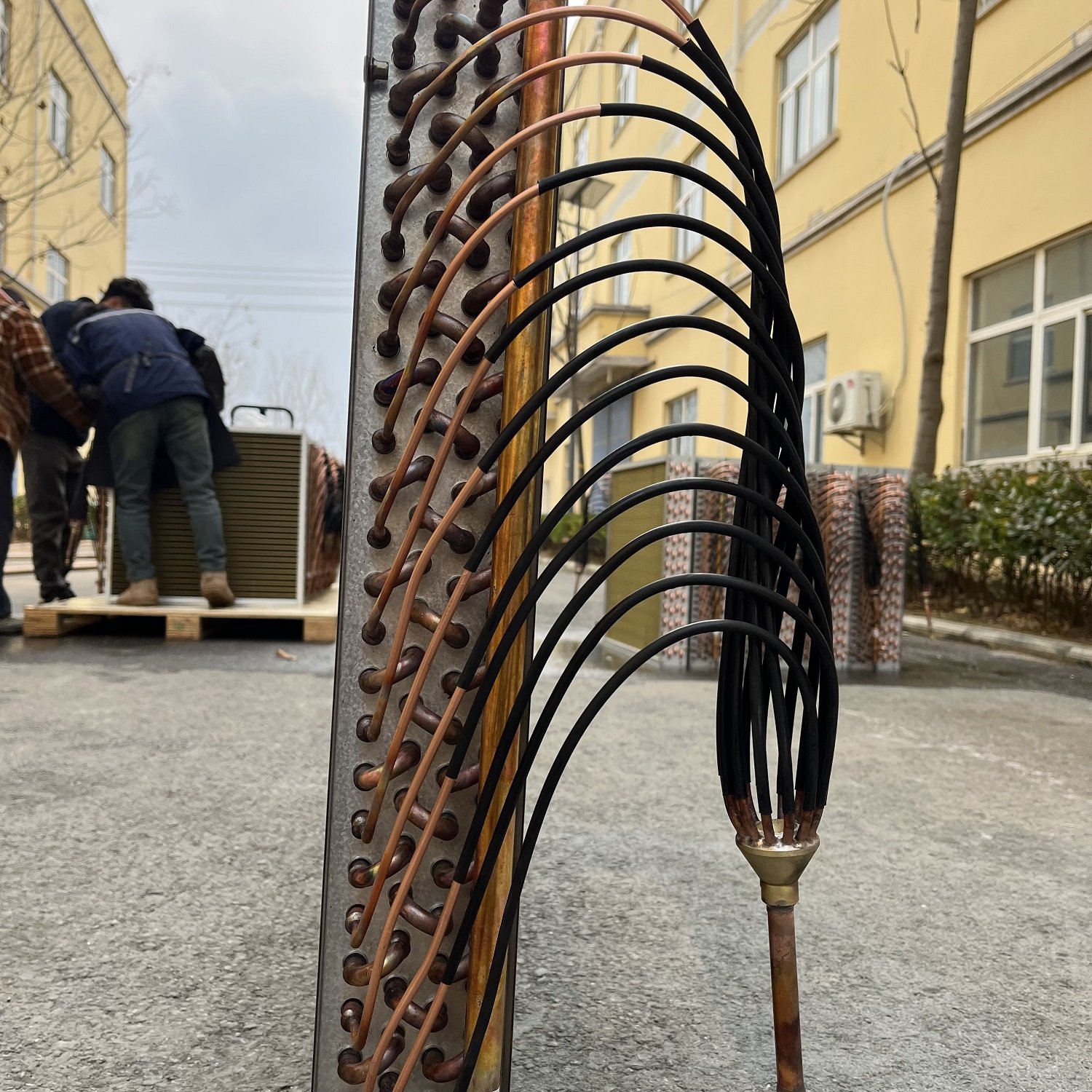 Agricultural Irrigation Water Source Heat Pump Evaporator
