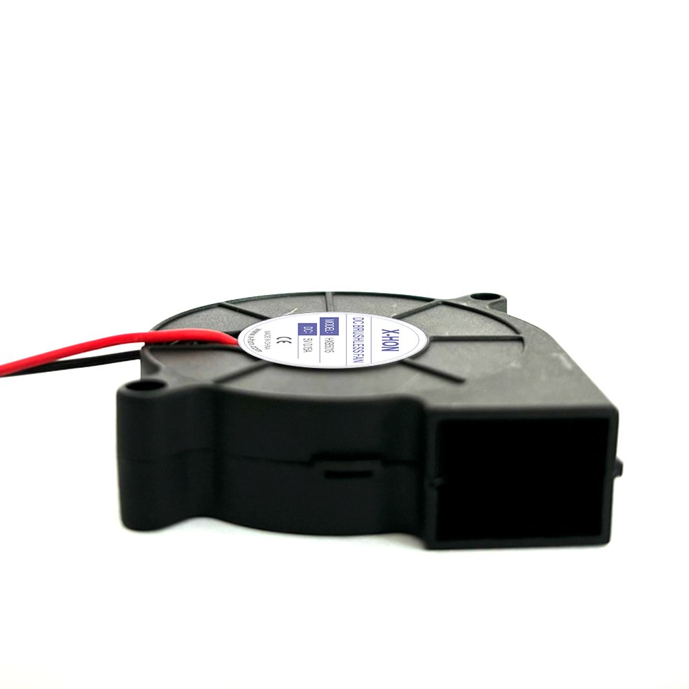 50mm 5015 Blower Fan 24V Turbine Turbo Blower Ball Bearings Brushless Quiet 50mm X 15mm 5015 12V Blower Fan 4Pin Terminal