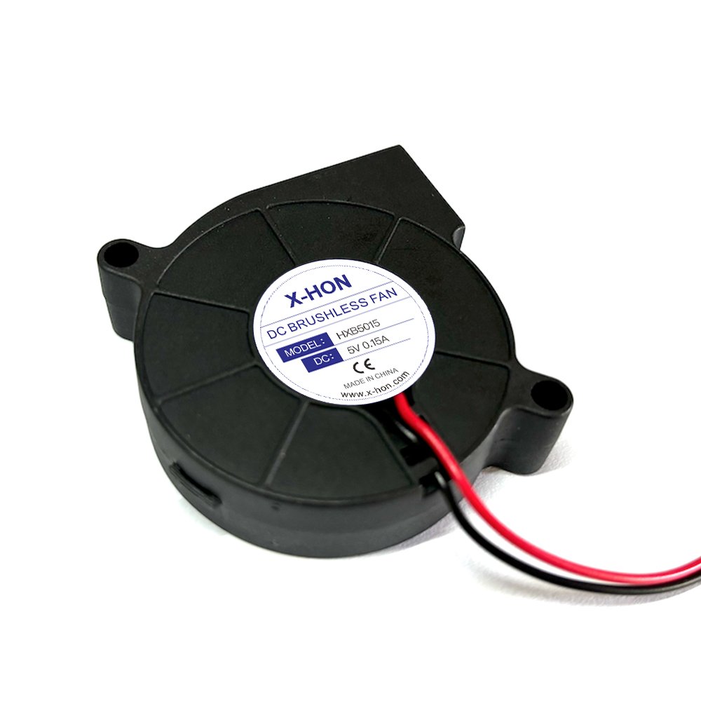 50mm 5015 Blower Fan 24V Turbine Turbo Blower Ball Bearings Brushless Quiet 50mm X 15mm 5015 12V Blower Fan 4Pin Terminal