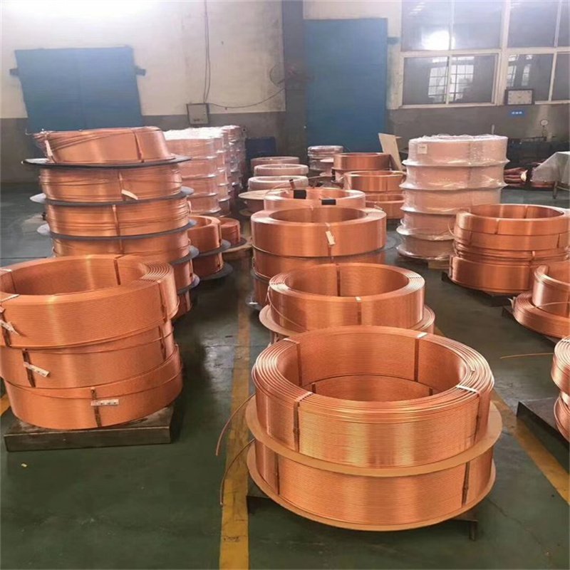 Manufacturers Supply Copper Coil Tube T3 Copper Coil Pipe for Air-conditioning Condensing Pipe