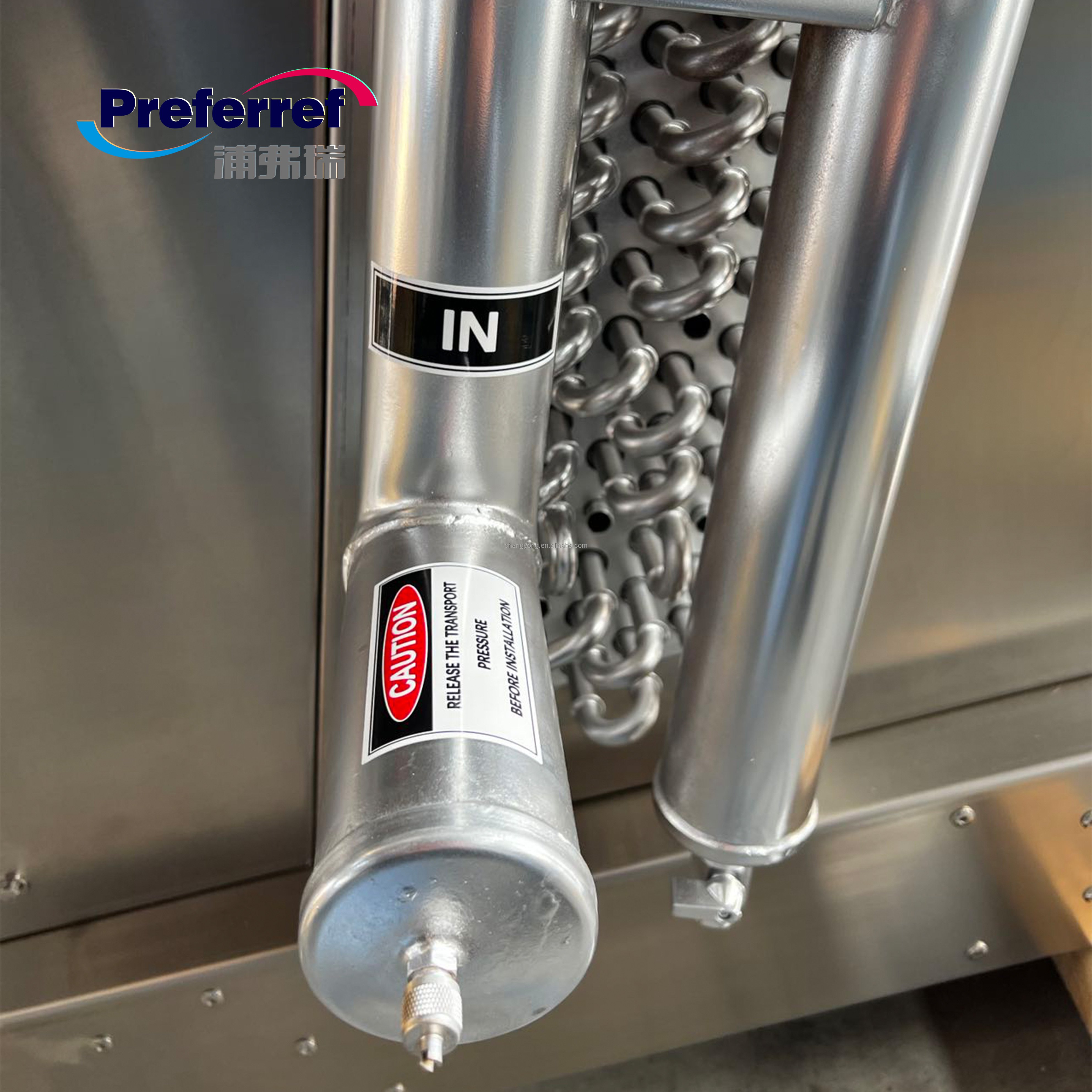 2025 Top Product Industrial Blast Freeze Refrigeration Unit Cooler Condenser Power Plant Cooler