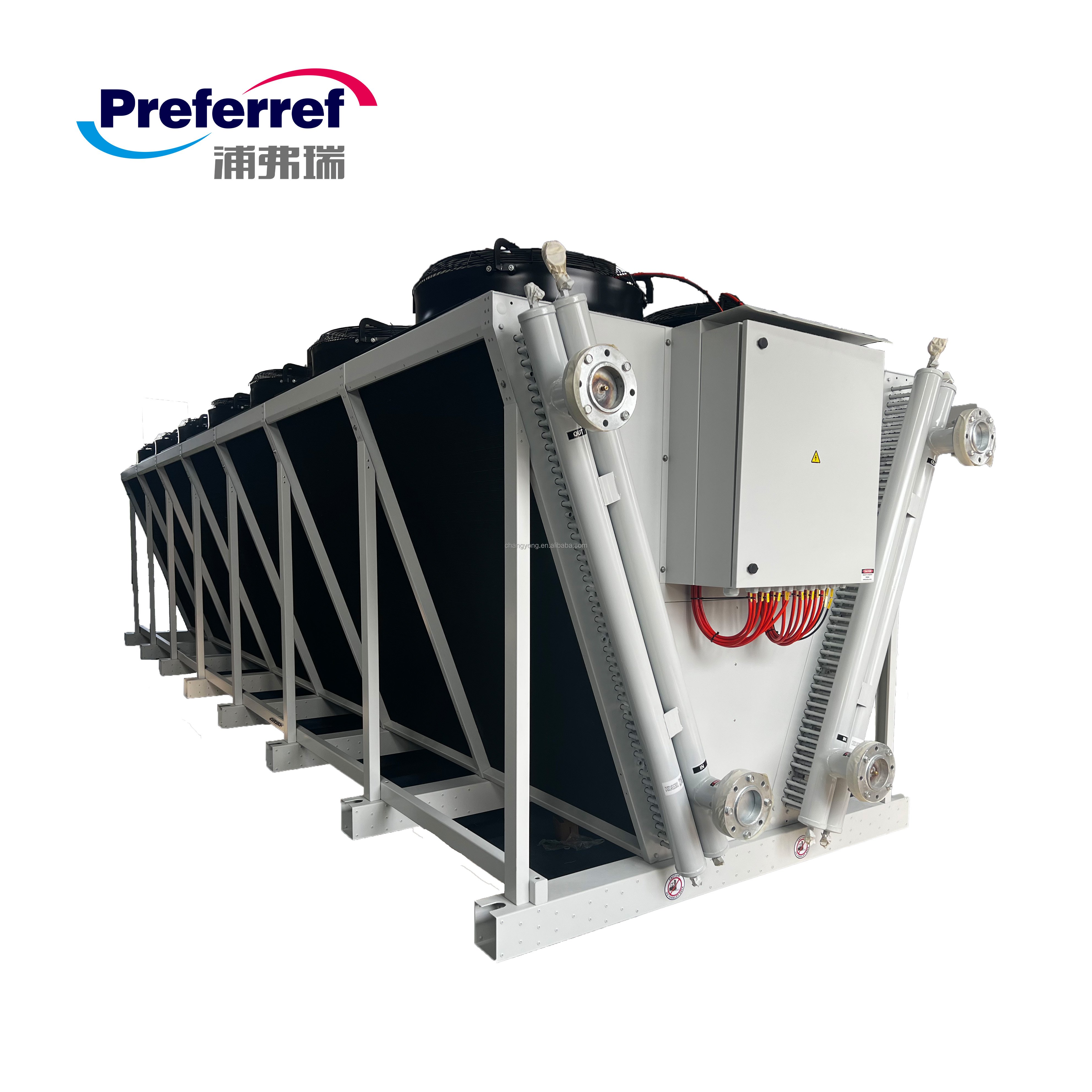 2025 Top Product Industrial Blast Freeze Refrigeration Unit Cooler Condenser Power Plant Cooler