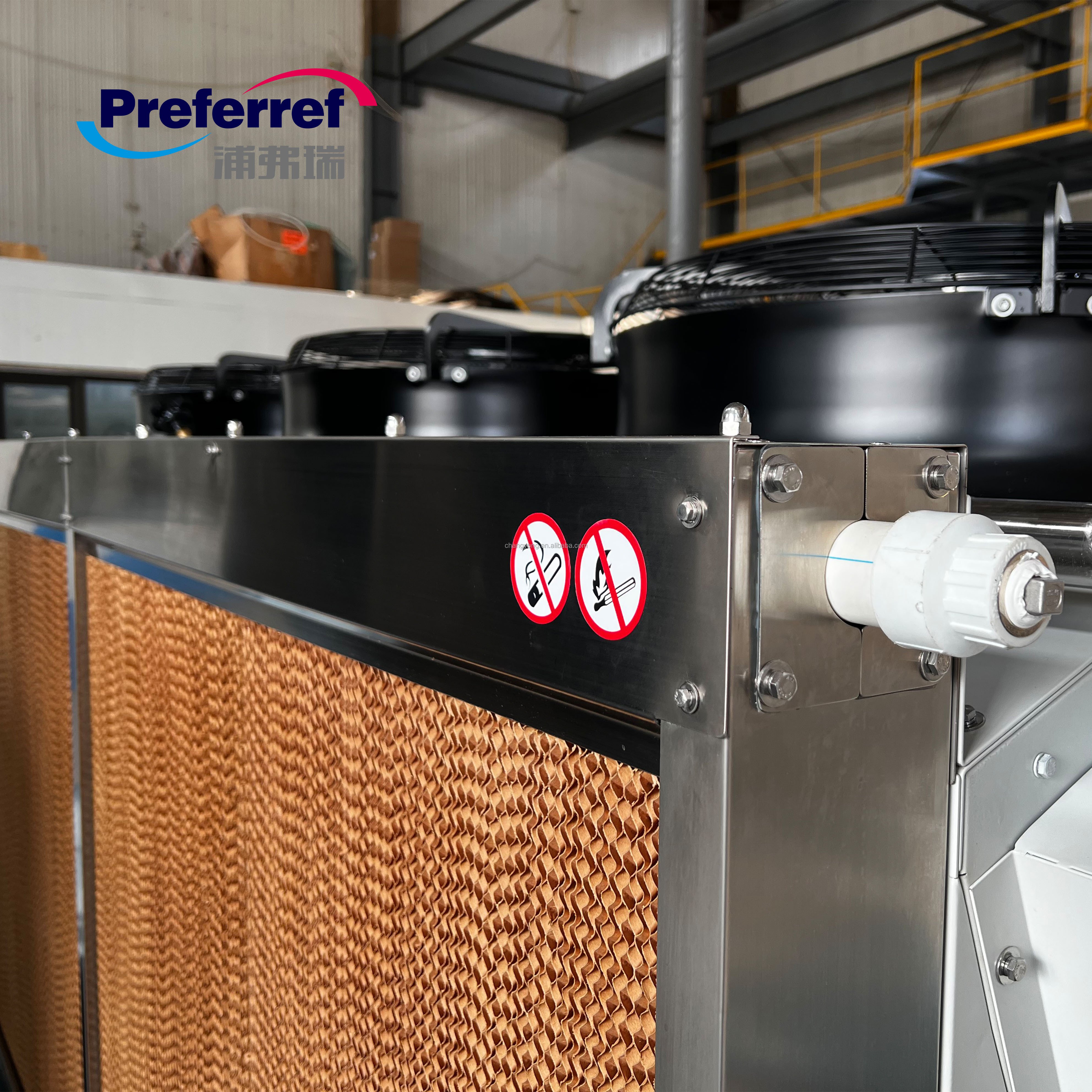 2025 Top Product Industrial Blast Freeze Refrigeration Unit Cooler Condenser Power Plant Cooler