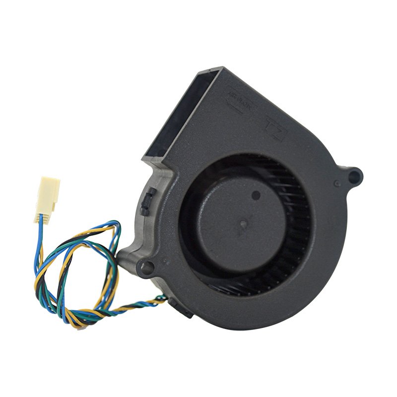 Small 7530 7.5cm Blower with Round Pipe Head 220V Household Adjustable Speed Firewood Heating Stove 7530 Dc Blower Fan