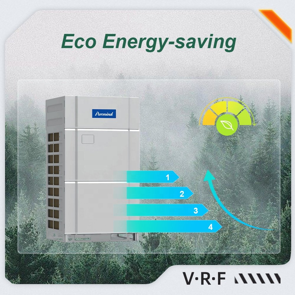 Gree GMV6 VRV VRF HVAC Air Conditioning System Commercial Central Air Conditioner Fan Coil Units Multi Zone Split AC Wifi