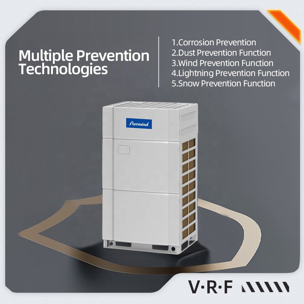 Gree GMV6 VRV VRF HVAC Air Conditioning System Commercial Central Air Conditioner Fan Coil Units Multi Zone Split AC Wifi