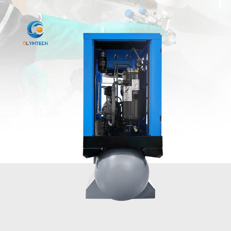 Olymtech Screw Air Compressor With Dryer 7.5kw 11kw 15kw 22kw 8bar 10bar 16bar Screw Compressor Energy Saving Air Compressor