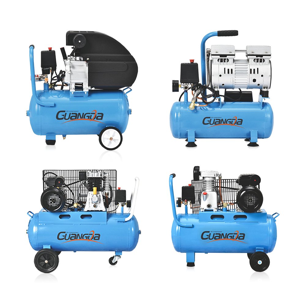 High Quantity 8bar 2hp Piston Type Portable Direct Driven air Compressor