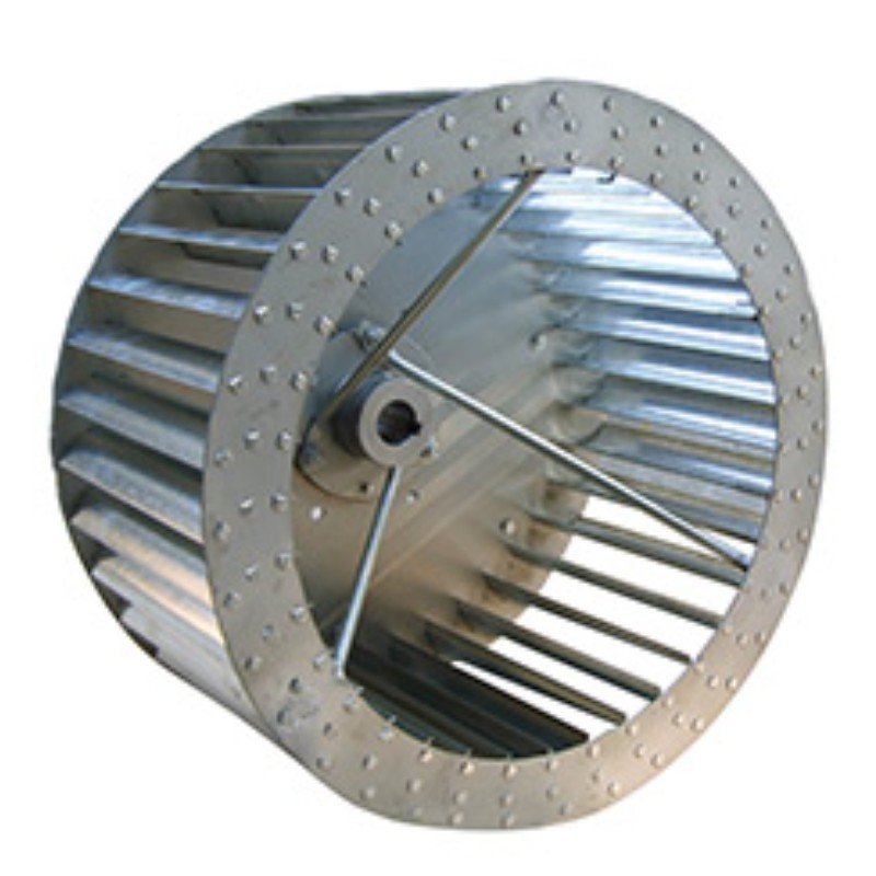 Centrifugal Impellers Fan Ssemble Machine Galvanized Backward Curved Centrifugal Blower Fan Impeller Blades