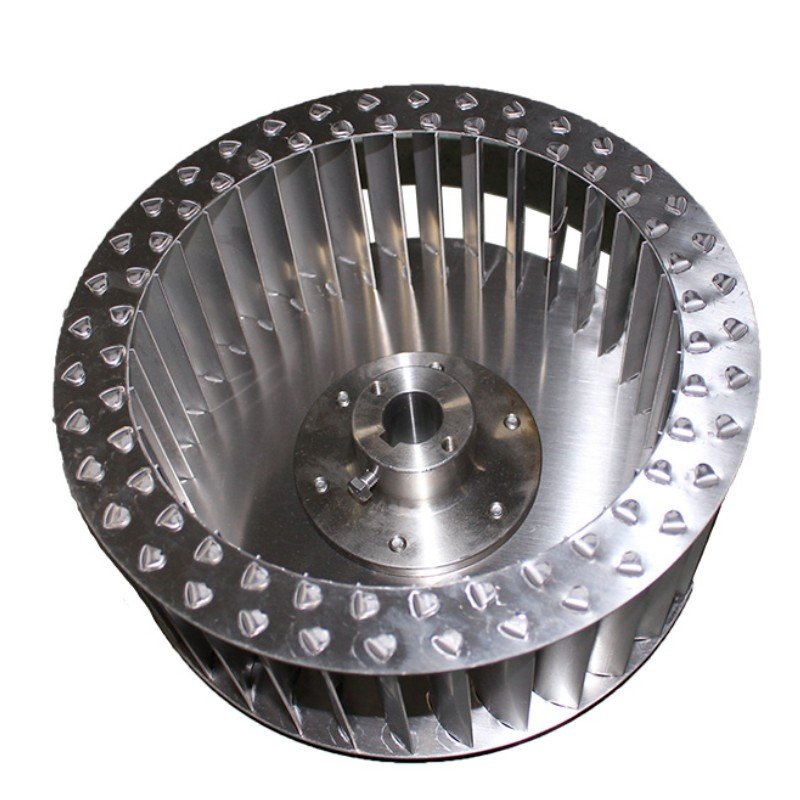 Centrifugal Impellers Fan Ssemble Machine Galvanized Backward Curved Centrifugal Blower Fan Impeller Blades