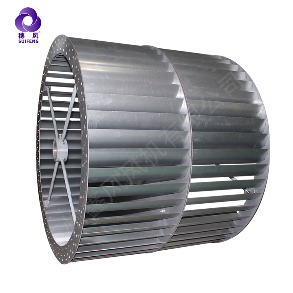 Centrifugal Impellers Fan Ssemble Machine Galvanized Backward Curved Centrifugal Blower Fan Impeller Blades