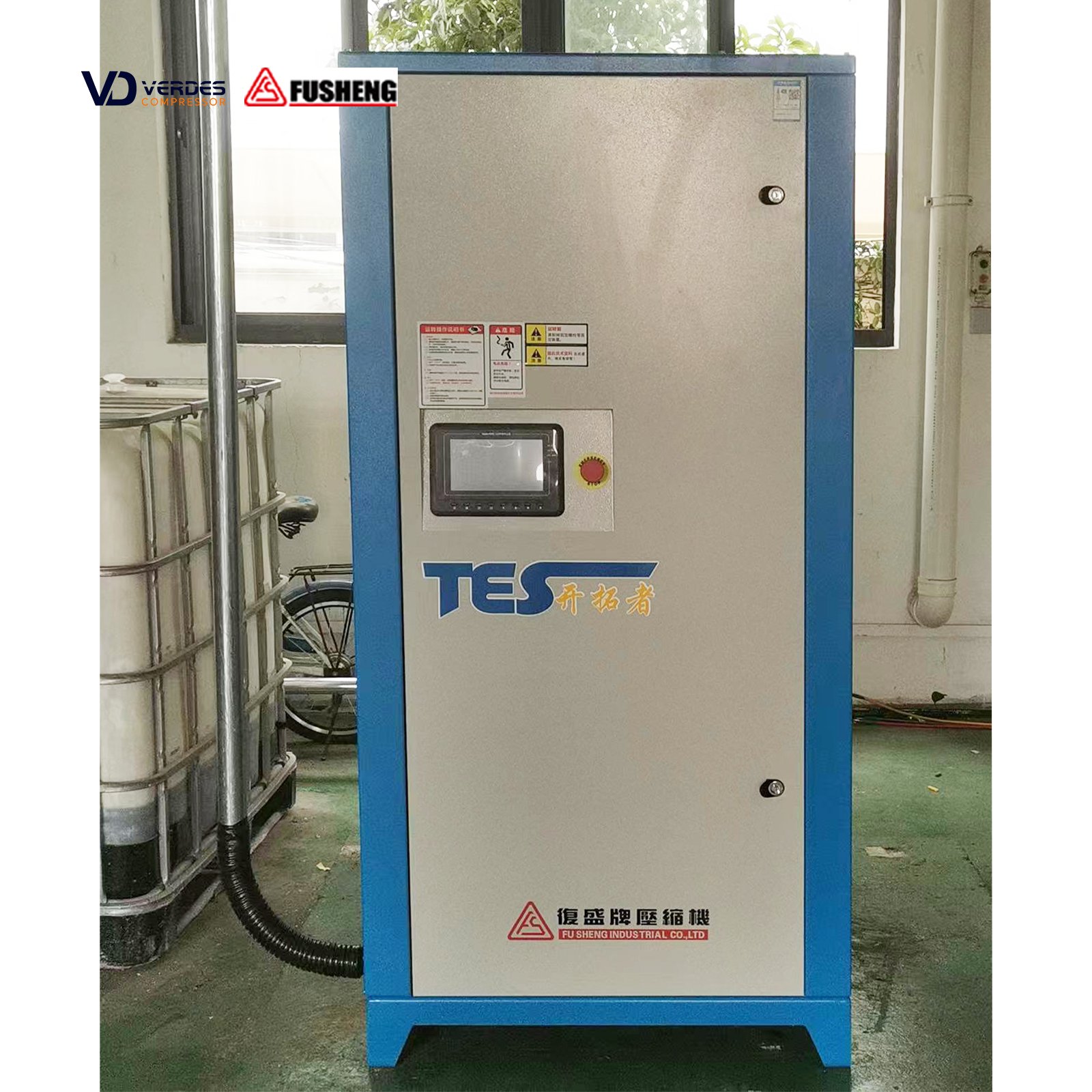 Advanced Variable Speed Rotary Screw Compresor air Compressor 7.5kw 15kw 22kw 37kw Fusheng Screw air Compressor