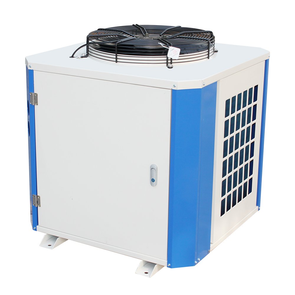 H Type Industrial Air Cooled Evaporative Compact Vertical Condenser Cool Room Mini Refrigeration Condenser