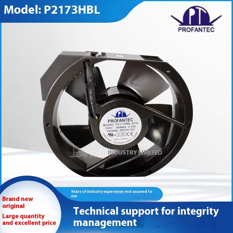 Taiwan Profantec Electric Cooling Blower Fan P2207Hbl P2175Hbl/T P2173Hbl/T Models for Hong 3000rpm Speed Plastic Wall ODM
