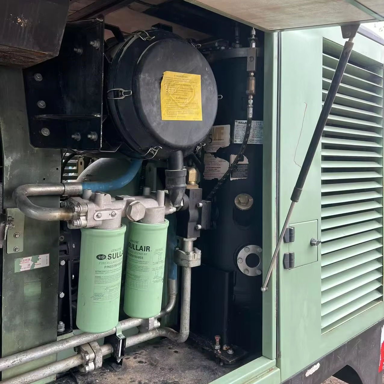 Used High Quality Portable Screw Air Compressor Diesel Compressor