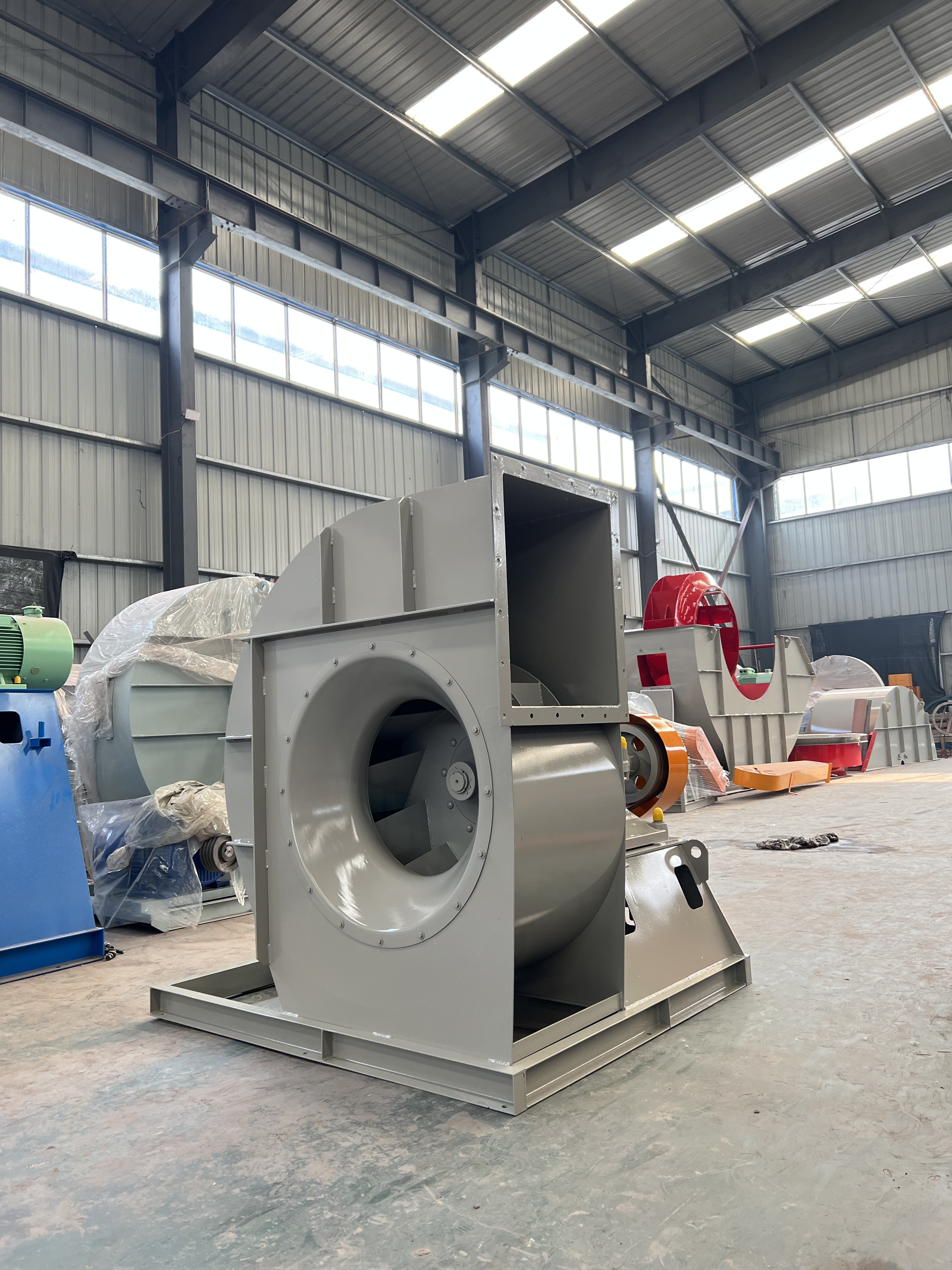 Centrifugal Fan Powerful 220V Exhaust Snail Suction Fan Smoke Commercial Hotel Kitchen Range Hood Exhaust Fan