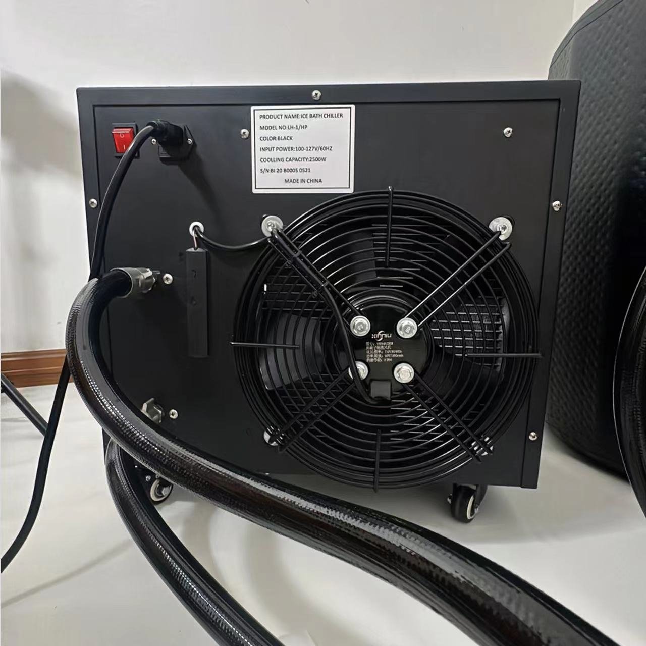 Hot Sale Commercial Grade Ice Bath Chiller Pump Ozone Sanitization Quiet Design Cold Therapy
