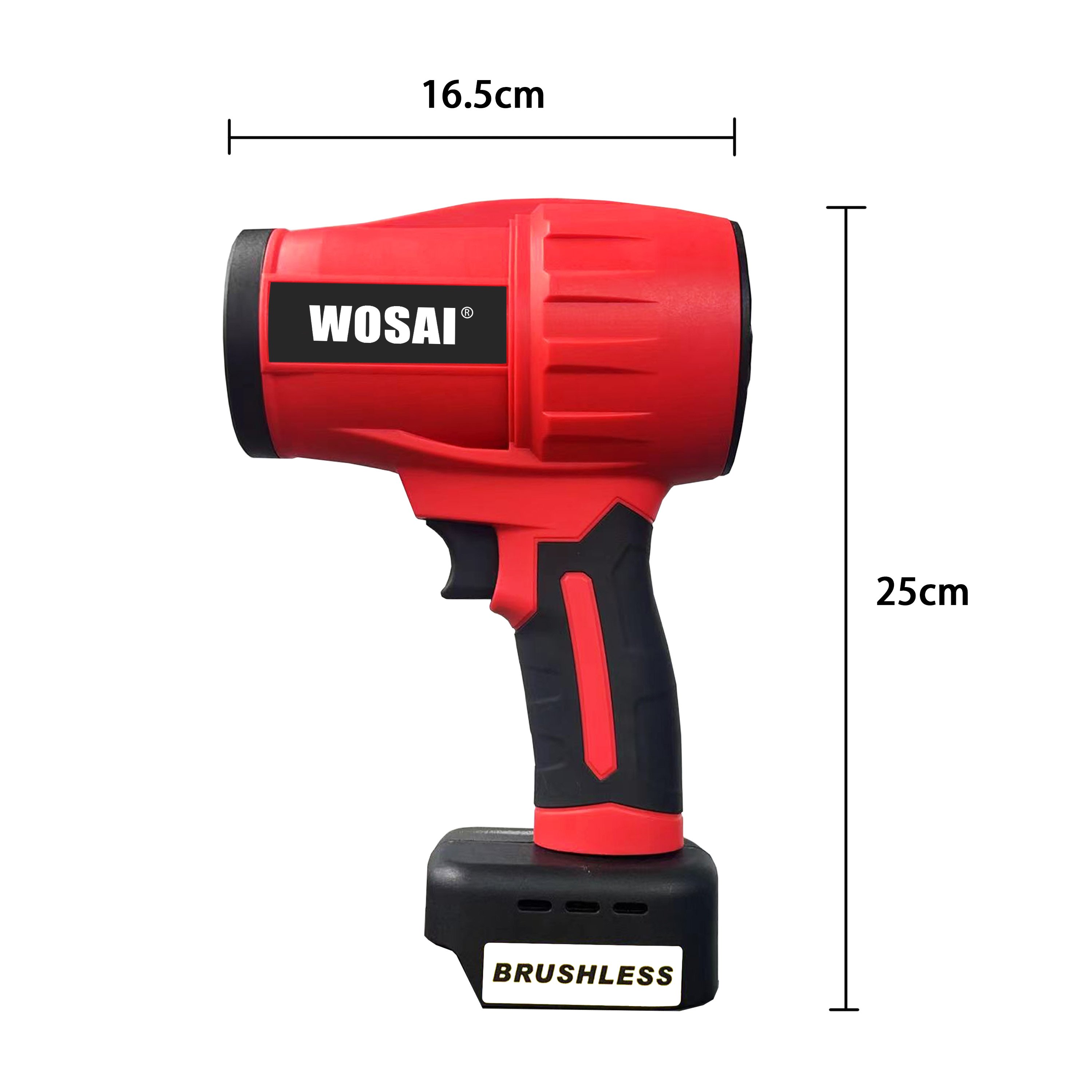 WOSAI CHINA 20V 35000rpm Brushless Mini Jet Cordless Electric Blower Turbo Jet Fan for Clean