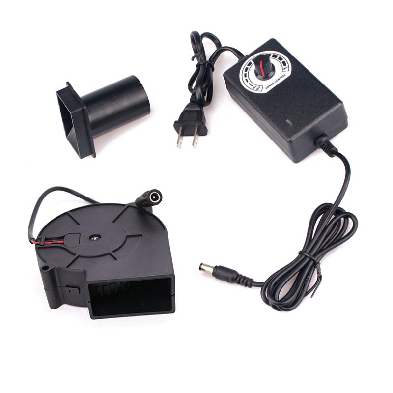 Bbq Fan Air Blower Handheld Barbecue Air Fan 12v Adjustable Speed Barbecue Blower for Outdoor Camping