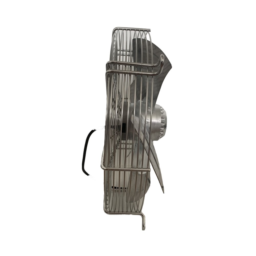 400mm Industrial Silver AC Condenser Cooling Axial Flow Fan Motor for Refrigerator & Air Conditioning Units