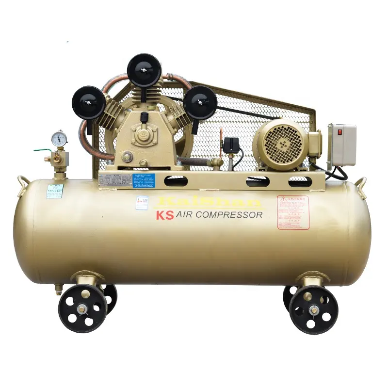 10hp Heavy Duty 36 Cfm Piston Air Compressor With 340l Air Receiver for Mining