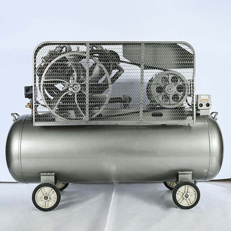 Factory Price Universal Belt Drive Piston Air Compressor 7.5Kw 1.6Mpa 300L with Engine for Industry