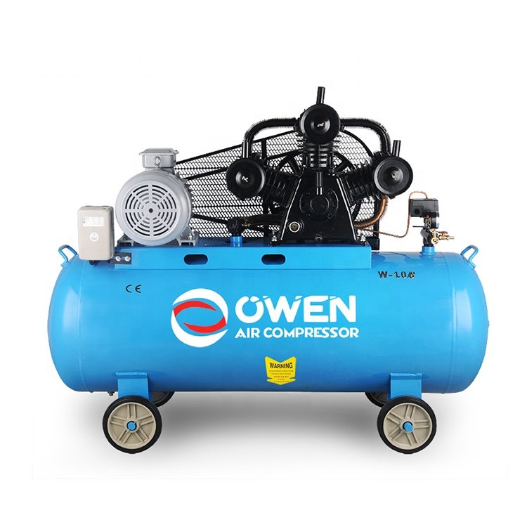 Moq 5Pcs 3Kw/4Hp Air Compressor Speed 360L/MIN 8 Bar 150L Oil Diesel Small Belt Driven Air Compressor