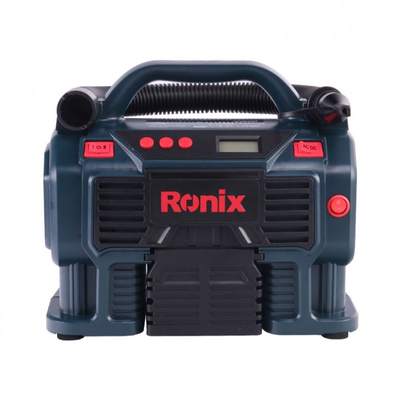 Ronix New Design RH-4261 160psi 11bar 1100kpa Digital Automatic Mini Portable Pump 220v Car Digital Air Compressor