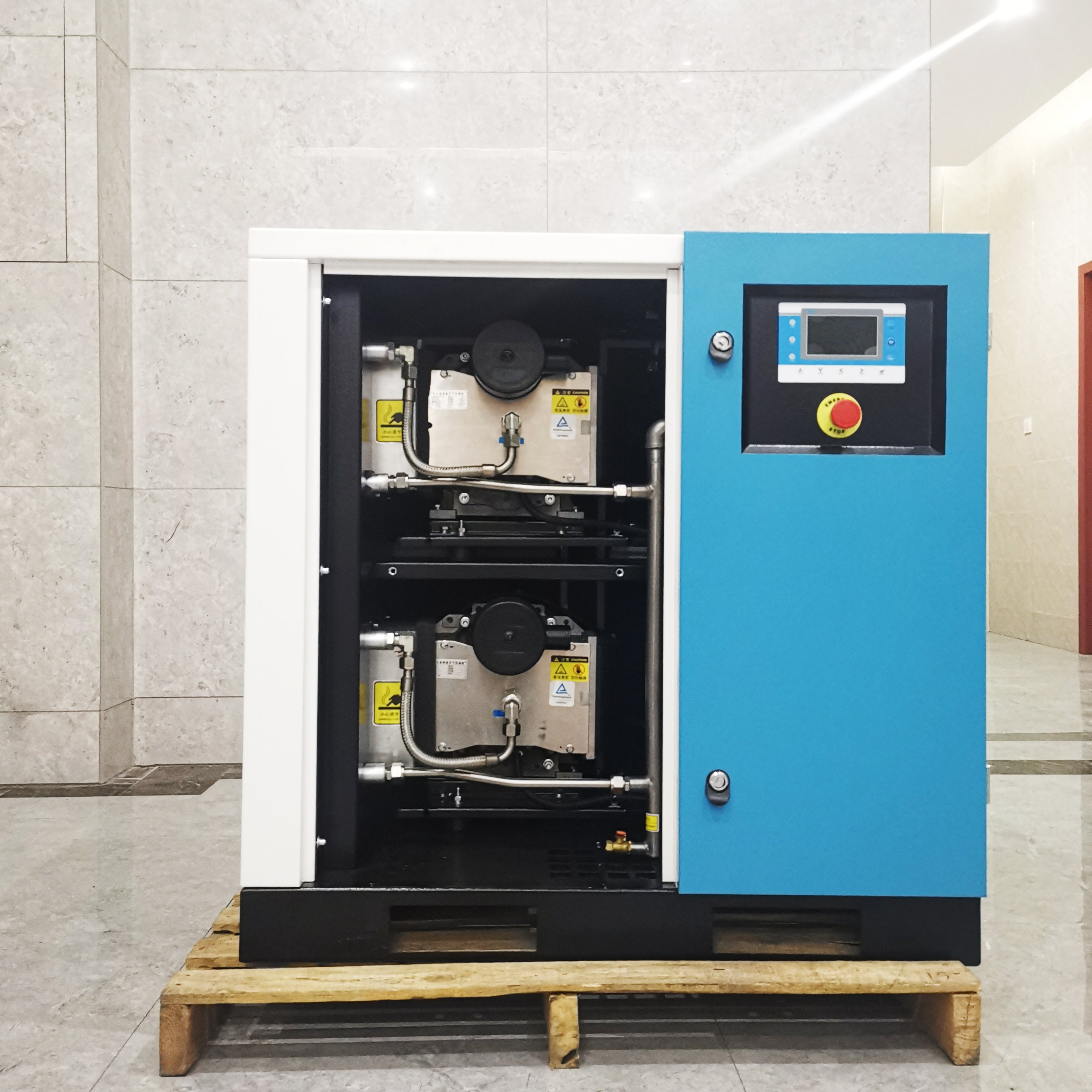 Oxygen Generator Air 3.7kw 800 L/min Pump Large Displacement Oil Free Small Silent Piston Air Compressor