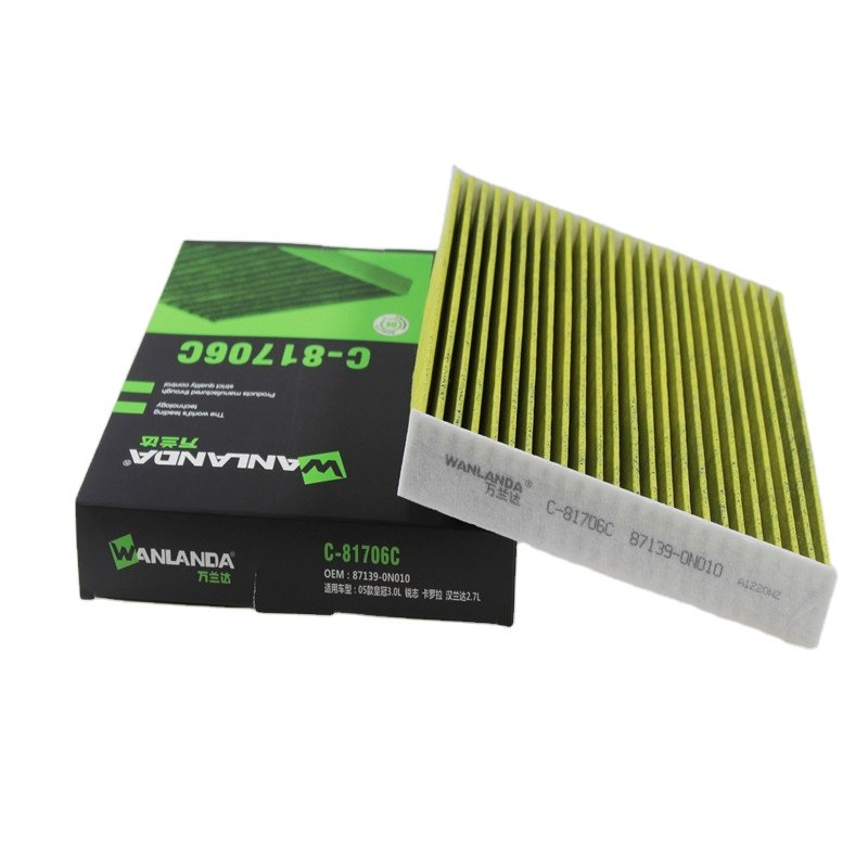 High Quality WANLANDA Brand Cabin Filter for Toyota OE NO.871390N010