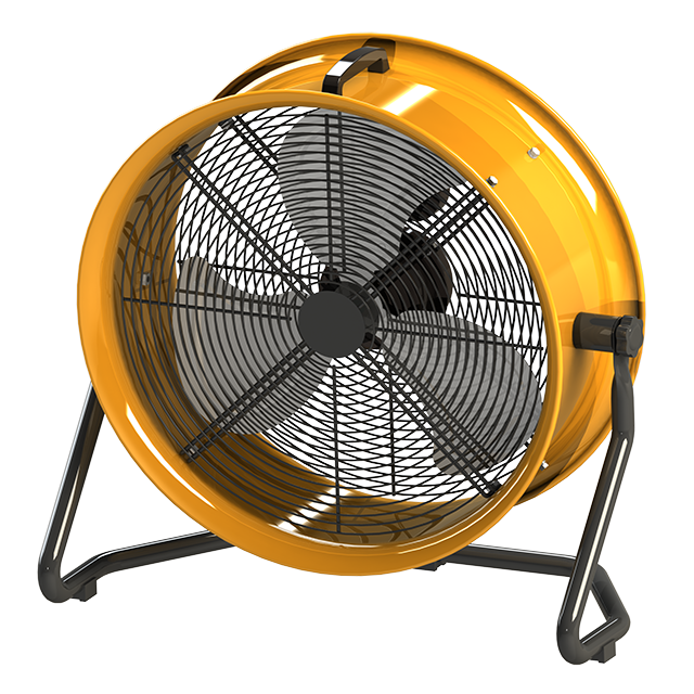 430MM 17Inch Industrial Airflow Floor Fan AC Factory Metal Blower Floor Fan Portable Fan