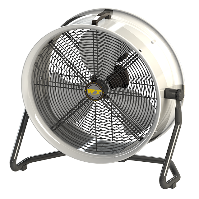 430MM 17Inch Industrial Airflow Floor Fan AC Factory Metal Blower Floor Fan Portable Fan