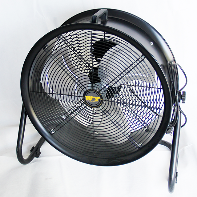 430MM 17Inch Industrial Airflow Floor Fan AC Factory Metal Blower Floor Fan Portable Fan