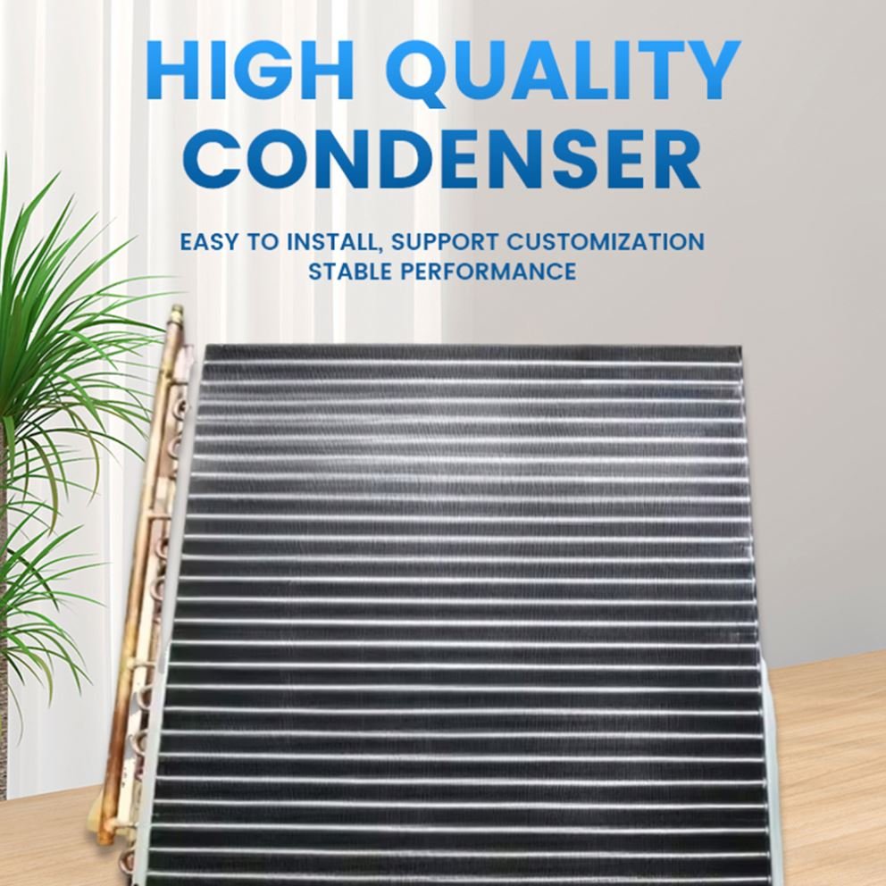 Copper Tube Condenser Cold Chamber Ac Tube and Shell Condenser