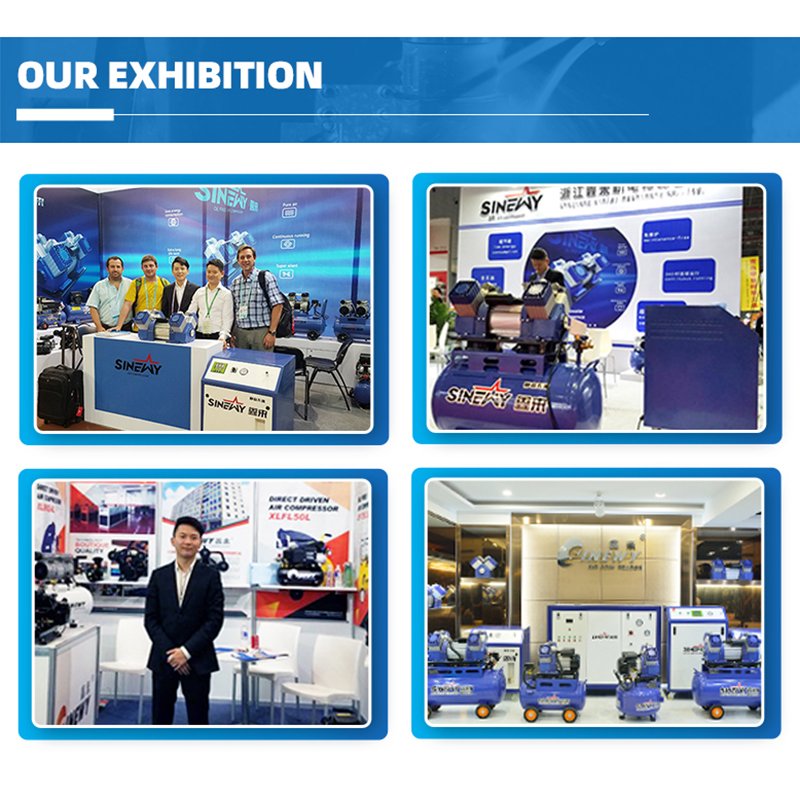 Sinewy Portable China Suppliers Operate Low-Noise Oil-Free Air Compressor For Dental