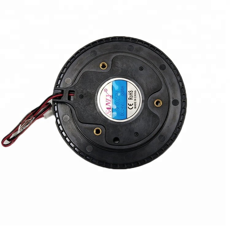 Brushless 12V 24V DC Centrifugal air Blower Fan 2wires FG PWM Speed and Temperature Control 10025 Mini Radial Fan