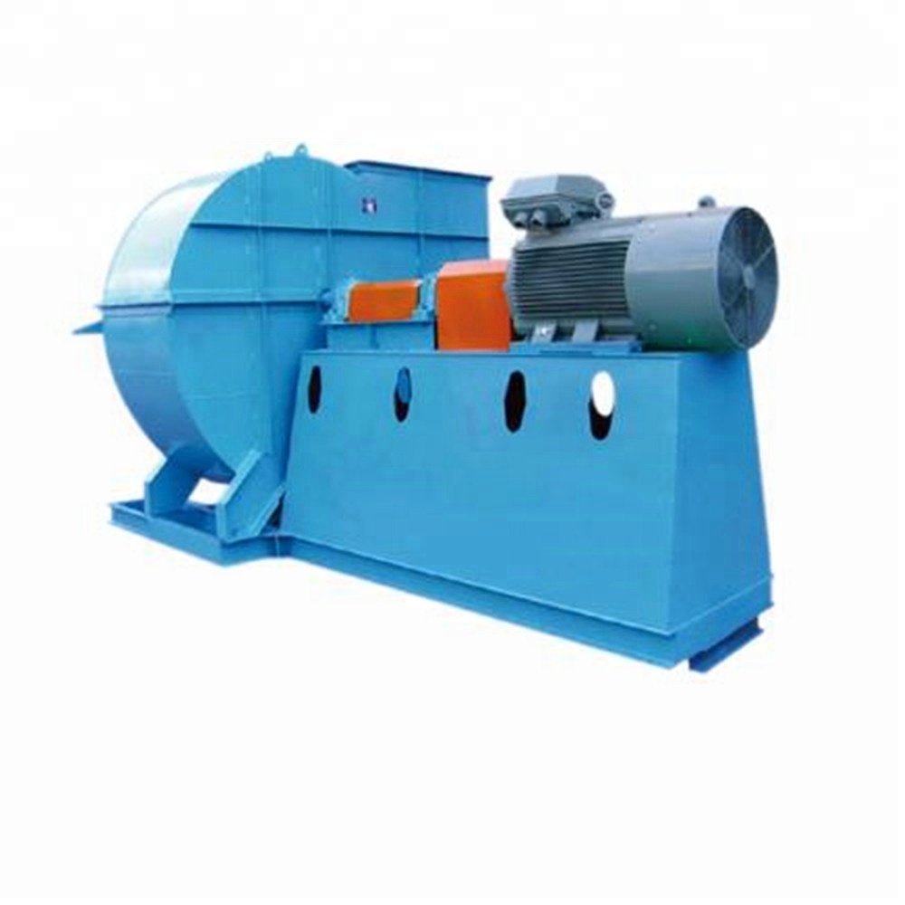 High Temp 300C Resistant Low Noise Induced Draft Centrifugal Blower Fan Refinery Cast Iron Free Standing Exhaust Ventilation