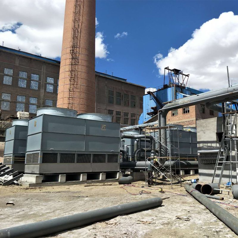 CTI Industrial Counter Flow Water Closed Cooling Tower for Refrigeration Application Cold Storage Ice Factory